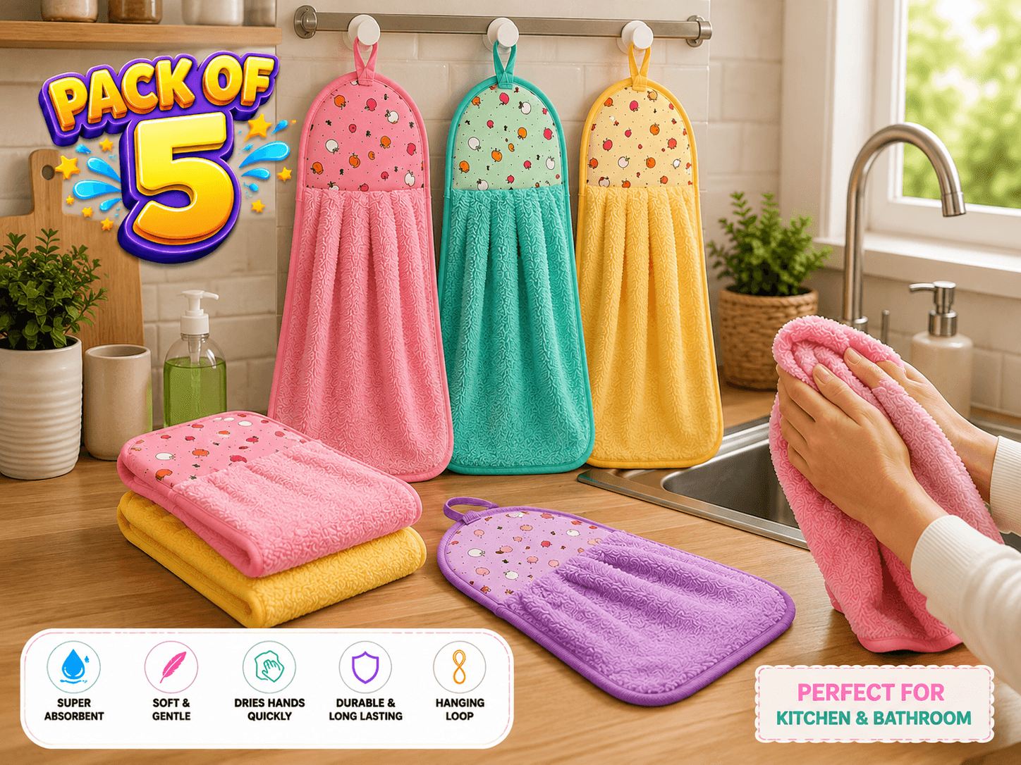 Hanging Towel Set